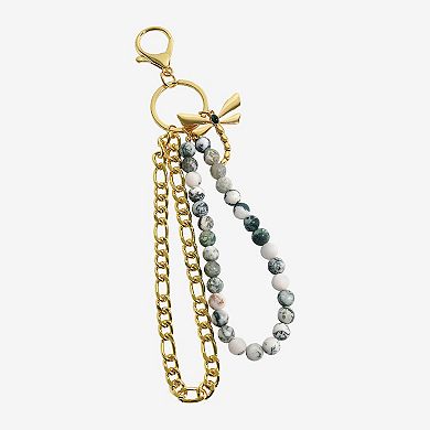 Emberly Chain Bead Dragonfly Bag Charm