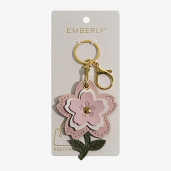 Emberly Flower Bag Charm
