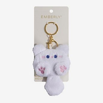 Emberly Plush Cat Bag Charm