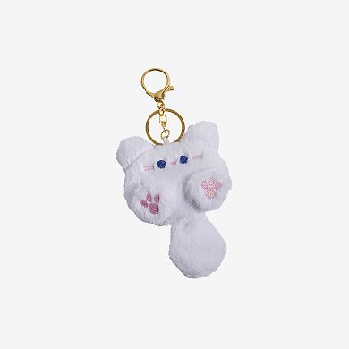 Emberly Plush Cat Bag Charm