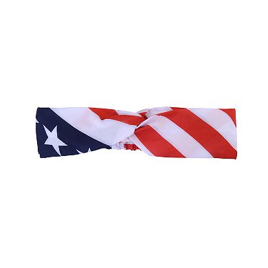 American Flag Headwrap