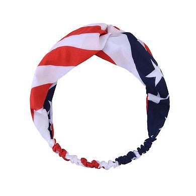 American Flag Headwrap