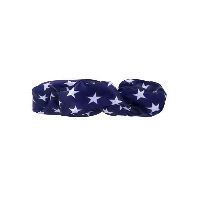 Red, White & Blue Star 3-Piece Scrunchie Set