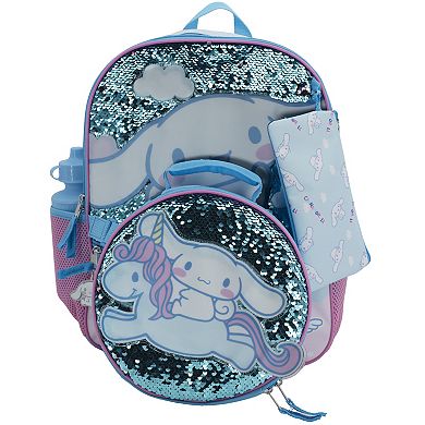 Cinnamon Roll 5-Piece Backpack Set