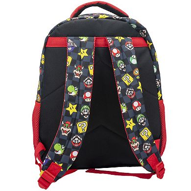 Nintendo Super Mario Print School Backpack