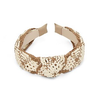 Emberly Top Knot Woven Headband
