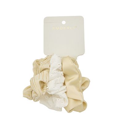 Emberly 3-Pack Assorted Scrunchies