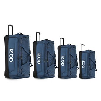 IZOD Katy Travel 4 pc Rolling Duffel Luggage Set