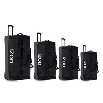 IZOD Katy Travel 4 pc Rolling Duffel Luggage Set
