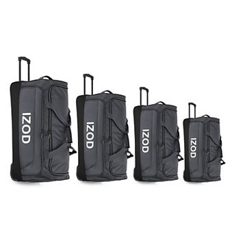 IZOD Katy Travel 4 pc Rolling Duffel Luggage Set
