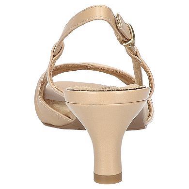 Easy Street Delite Women's Kitten Heel Dress Sandals