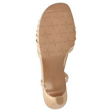 Easy Street Delite Women's Kitten Heel Dress Sandals