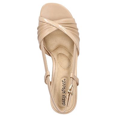 Easy Street Delite Women's Kitten Heel Dress Sandals