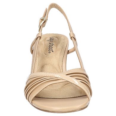 Easy Street Delite Women's Kitten Heel Dress Sandals