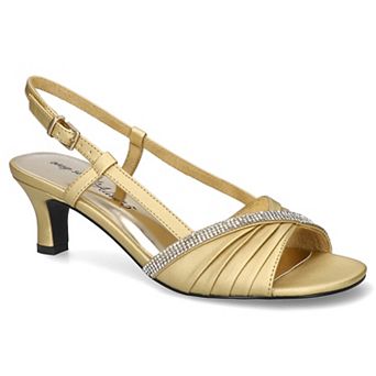 Easy Street Delite Women's Kitten Heel Dress Sandals