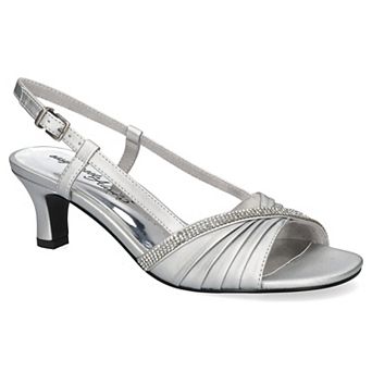 Easy Street Delite Women's Kitten Heel Dress Sandals