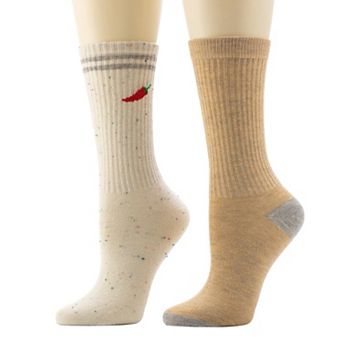 Women's FLX 2-Pack Fashion Crew Socks