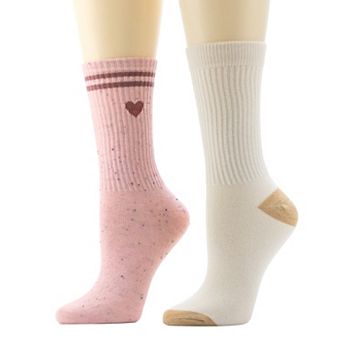 Women's FLX 2-Pack Fashion Crew Socks