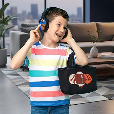 GabbaGoods Bluetooth Headphones With Tote Bag - Sports