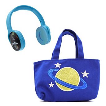 GabbaGoods Bluetooth Headphones With Tote Bag