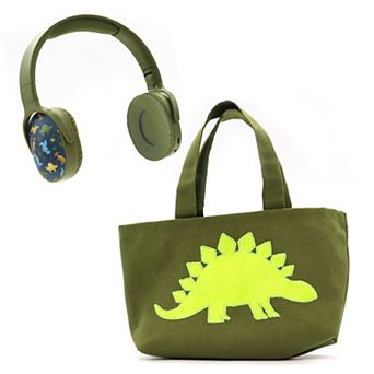 GabbaGoods Bluetooth Headphones With Tote Bag