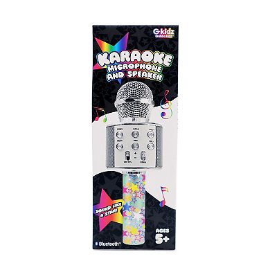 GabbaGoods G kidz Karaoke Microphone with Bluetooth & Speaker