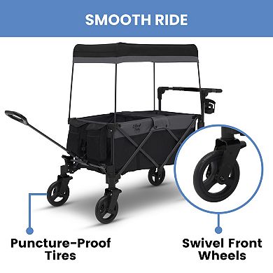 Little Folks by Delta Children City Wagon Cruiser Stroller