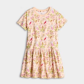 Girls Disney's / Jumping Beans® Floral Drop Waist Dress