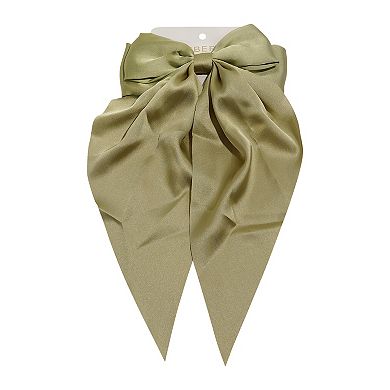 Emberly Satin Bow Barrette