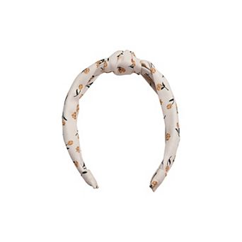 Emberly Floral Top Knot Headband