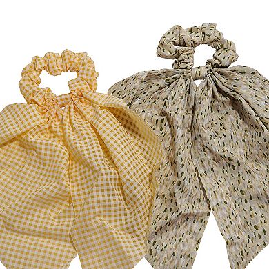 Emberly 2-Piece Tail Scrunchie Set