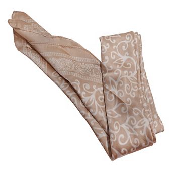 Emberly Tan Print Scarf