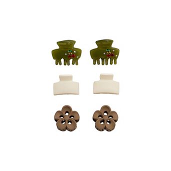 Emberly 6-Pack Mini Claw Clips