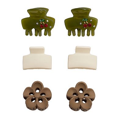 Emberly 6-Pack Mini Claw Clips