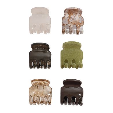 Emberly 6-Pack Mini Hair Clips