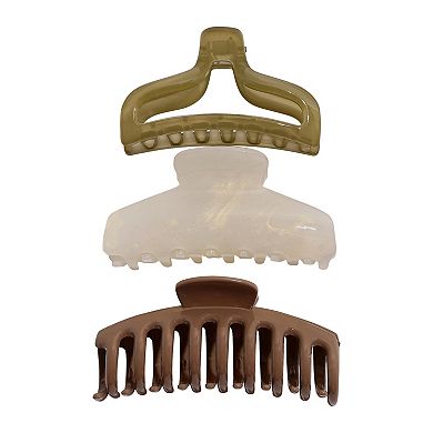 Emberly 3-Pack Claw Clips