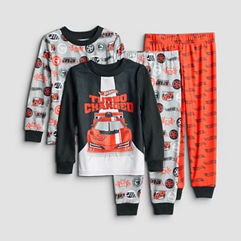 Toddler Boy Hot Wheels Snug Fit Pajama Top & Pajama Bottoms Set