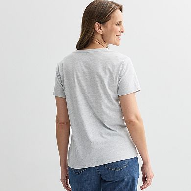 Women's Americana Lace Flag Graphic Tee