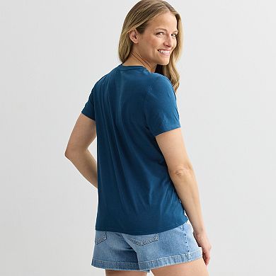 Women's Disney's Mickey & Minnie Mouse Fireworks Graphic Tee