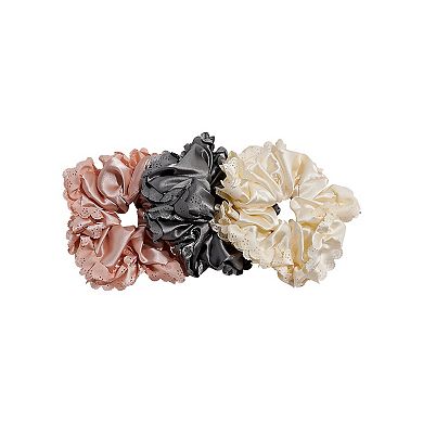 Emberly Eyelet Scrunchie 3-Pack