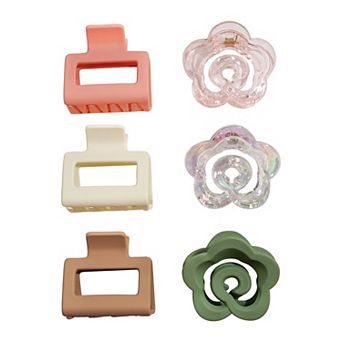 Emberly 6-Pack Cut Out Hair Clips