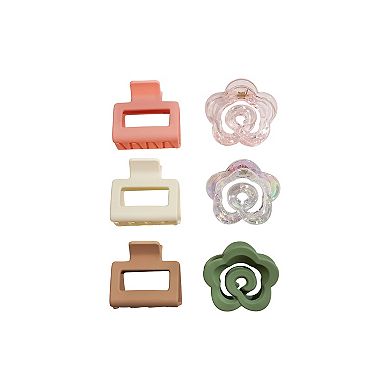 Emberly 6-Pack Cut Out Hair Clips
