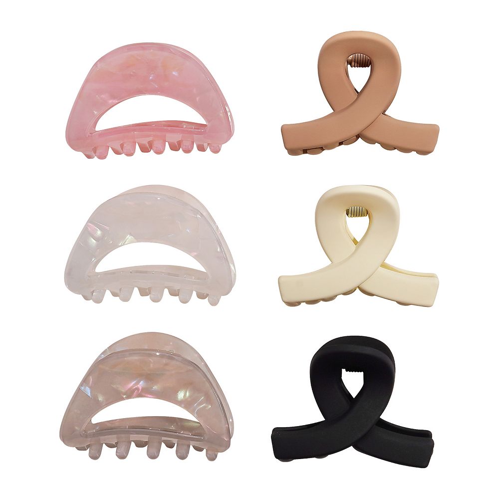 Emberly 6-Pack Loop Claw Clips