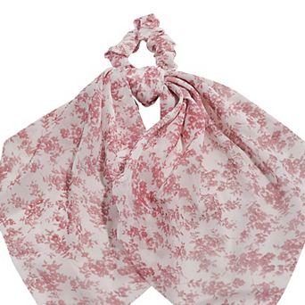 Emberly Floral Tail Scrunchie