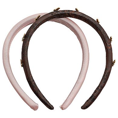 Emberly 2-Piece Butterfly Headband Set