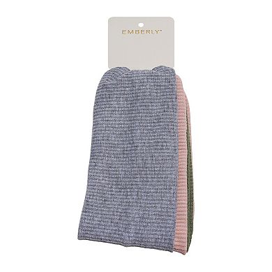 Emberly 3-Pack Ribbed Headbands