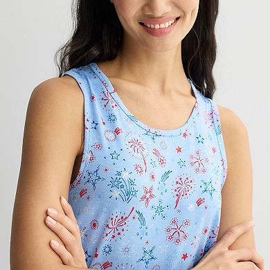 Women's Firework Stars Tank Top