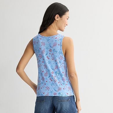 Women's Firework Stars Tank Top