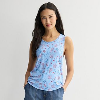 Women's Firework Stars Tank Top