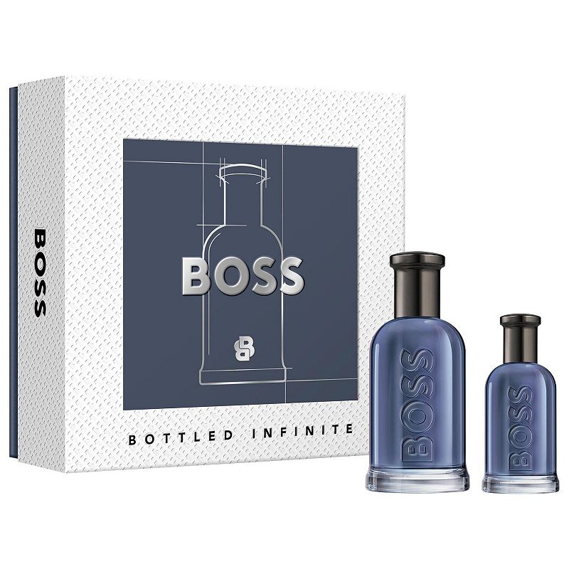 HUGO BOSS Boss Bottled Infinite Eau de Parfum for Men Duo Gift Set, Bottledinf